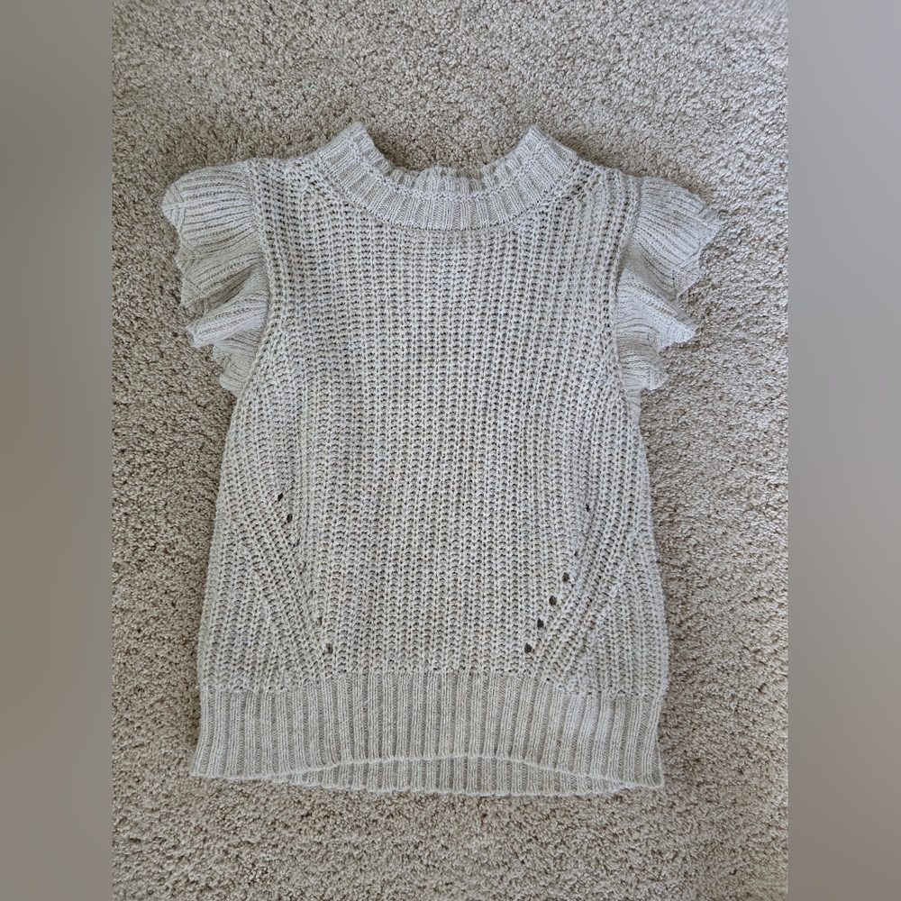 Universal Thread Cream Knit Top - Picture 3 of 8